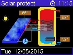 NHC-H52-1S - Контролер за комбиниран бойлер със соларна инсталация