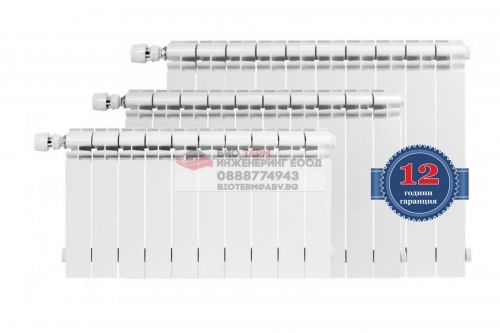 Алуминиев радиатор ORION 500/95, 162 W